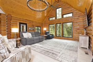 Relax in your mountain cabin