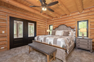Log cabin room