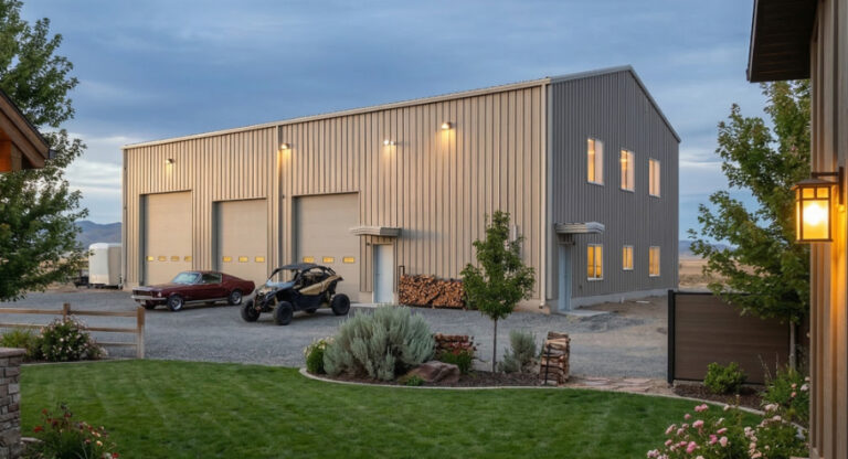 Custom metal building for your toys